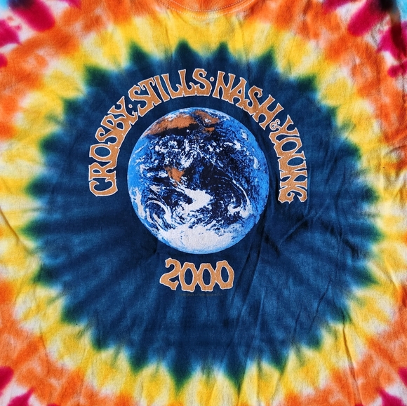 Crosby, Stills, Nash and Young 2000 band tshirt - Picture 3 of 6